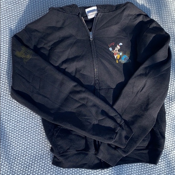 Disney 50th Anniversary Black Zip Up Hoodie - Picture 2 of 8
